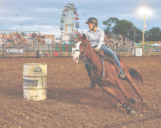 20250719dj Johnson County Fair Rodeo