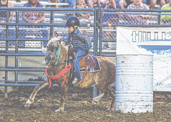 20250719dj Johnson County Fair Rodeo